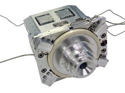 Coaxial rotary table with two rotation and longitudinal movement (UHV) - Vacuum / Cleanroom Multi Axes Systems